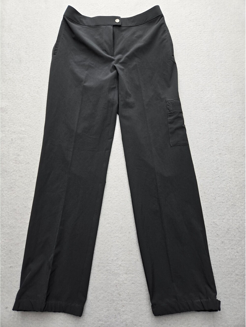 Chico's Women's Pants Size 0 Black Chino High Rise Straight